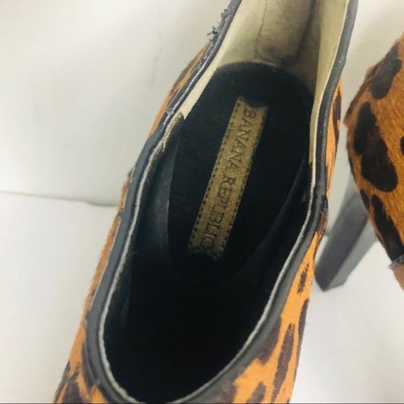 Banana‎ republic calf hair  leopard print 7… - Picture 8 of 10
